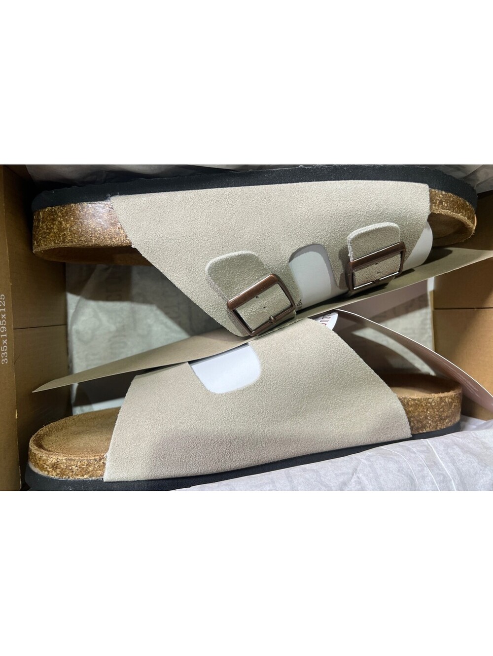 Project Cloud Men’s Arizona Drift Suede Sandals (Size 11.5 US) - Picture 4 of 11